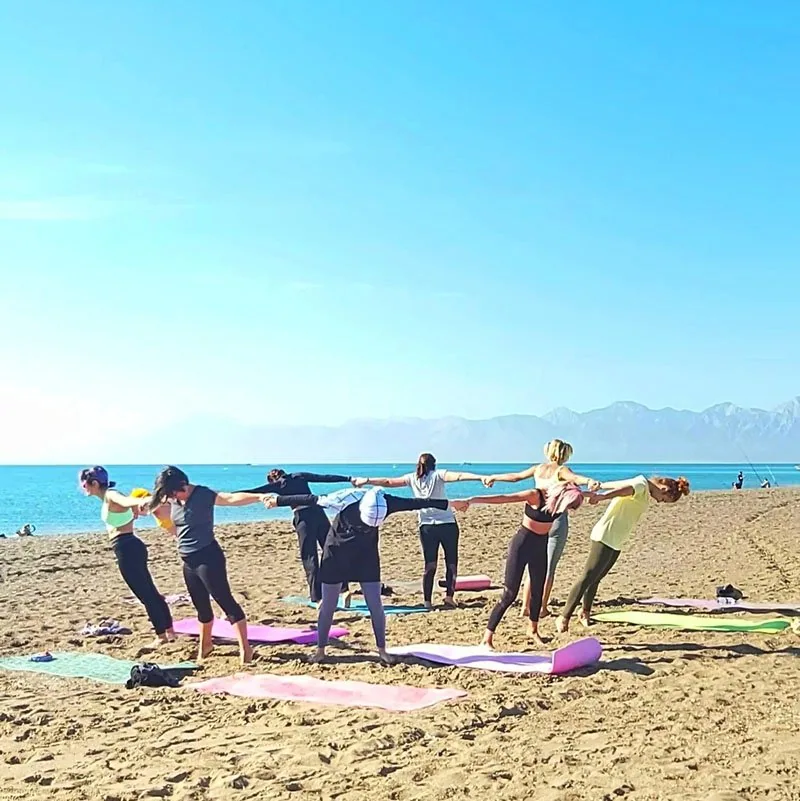 Sahilde Yoga Etkinliği — görsel 6
