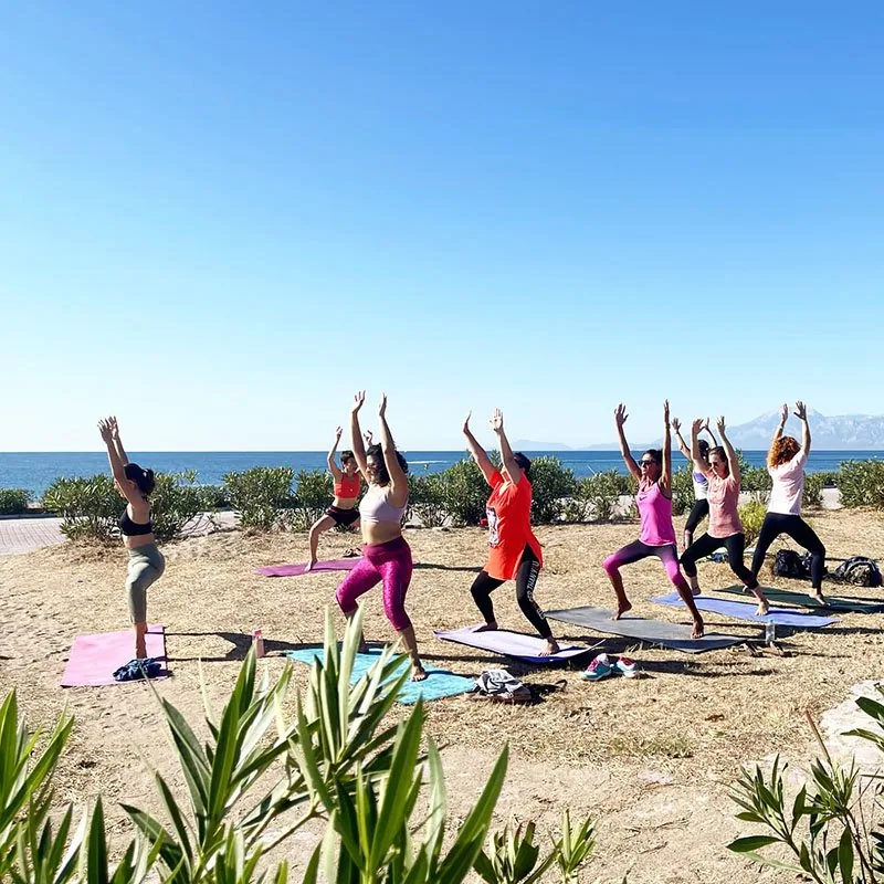 Sahilde Yoga Etkinliği — görsel 2