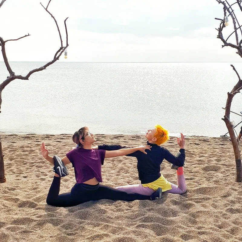 Sahilde Yoga Etkinliği — görsel 4